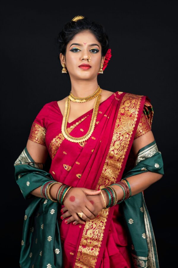 Manohari Ruby Bridal