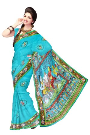 sari, teal, turquoise, woman, fashion, saree, silk, dress, model, clothing, indian, cotton, saree, saree, saree, saree, saree
